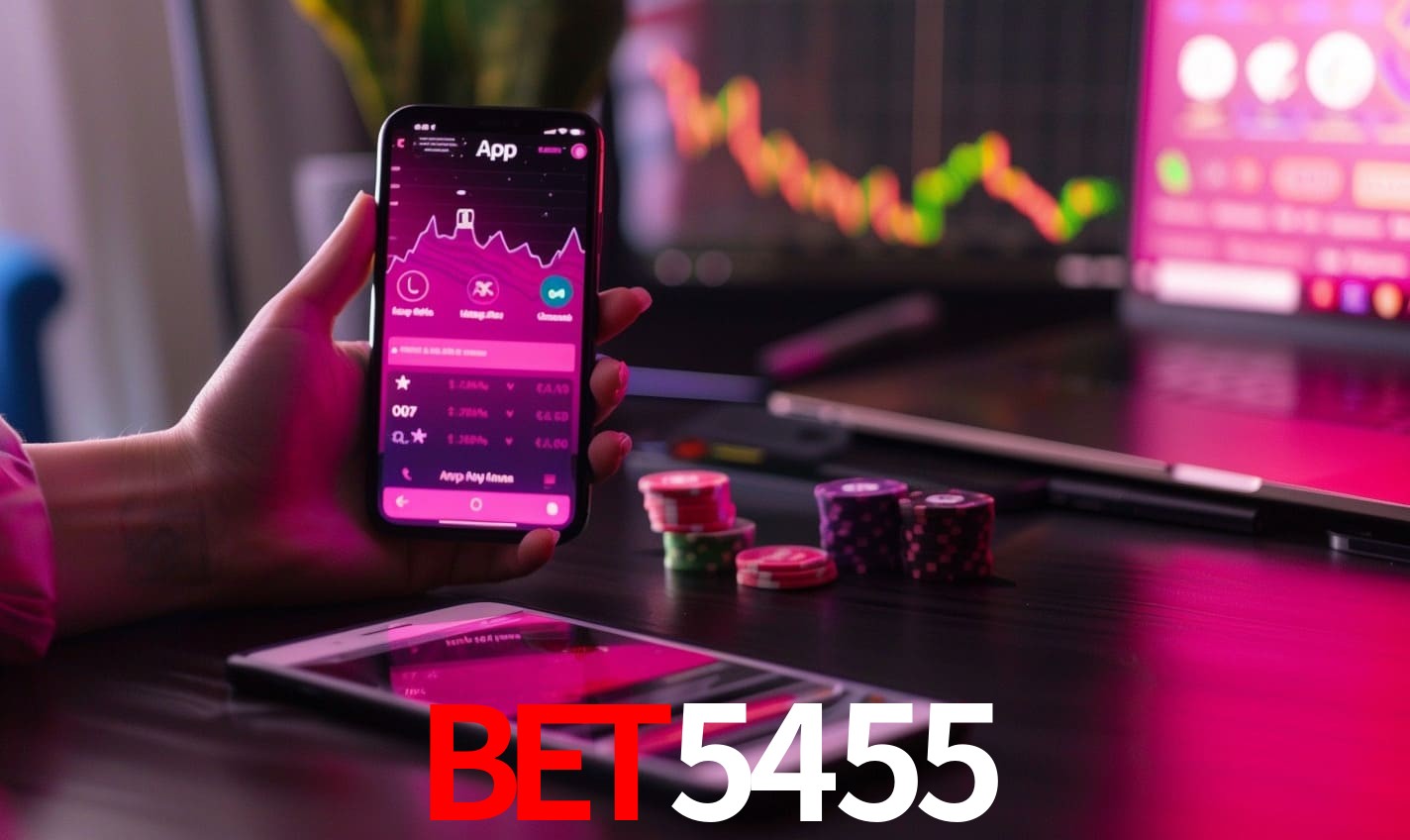 Comparação APP mobile vs versão web da bet5455